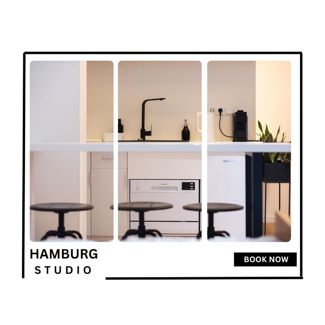 Hamburg Studio Fuer Bis Zu 4 Personen Eksteriør bilde